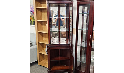 in Cherry with internal mirrors